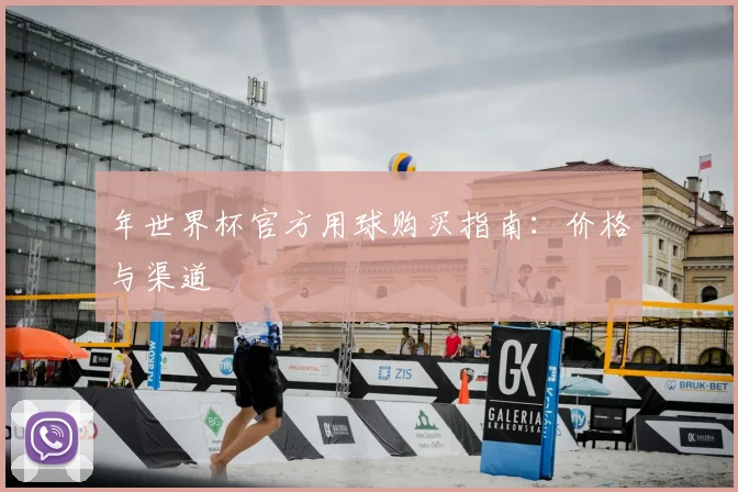 年世界杯官方用球购买指南：价格与渠道